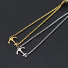 Nautical Anchor Bracelet Men Women Stainless Steel Cuban Chain Link Braslet Sliding Adjustable Outdoor Cycling Hand Accessories - Image 3