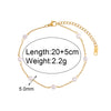 Blingbling Zircon Cubic Zirconia Tennis Chain Anklets Leg Bracelets For Woman Stainless Steel Bracelet On the Leg - Image 11
