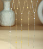 Stainless Steel Chain Necklace with Long Tassel Details - Image 33