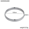 Stainless Steel Gold Plated Colorless Jewelry Hollow Bracelet Women's Chunky Men Bangles Bracelets - Image 19