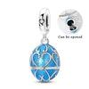 Silver Blue Charms Whale Shark Sea Turtle Dolphin Seahorse Pendant Bead Fit Bangle Bracelet Charms Jewelry - Image 21