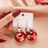 Merry Christmas Resin Sequin Bulb Christmas Earrings For Women Snowflake Star Ball Dangle Earring Year Festival Jewelry Gift - Image 17