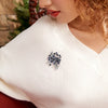 Rhinestone Flower Bouquet Brooches for Women Plant Pins Friends Party Gifts Banquet Jewellery Accessories - Image 1