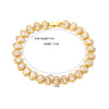 HECHENG,Oval Sparkling CZ Charm Bracelets Necklace for Women Gold Plated Tennis Cubic Zircon Bohemia Beach Jewelry Set - Image 6