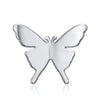 Rinhoo Full Zircon Wings Silver Color Butterfly Brooch For Women Rhinestone Insect Lapel Pins Animal Badge Jewelry - Image 7