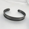 Cuff Adjustable Bangles Unisex Stainless Steel Bracelet CN(Origin) - Image 5