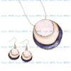 652F Women Flower Jewelry Set Comfortable Pendant Jewelry Adjustable Chain Necklace Suitable for Various Stylish Outfits - Image 10