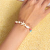 Shell and Starfish Charm Bracelet with Adjustable Rope Detail - Image 30