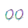 1 Pair Stainless Steel Hoop Earrings Women Men Gold Color Small Earrings Girl Jewelry Cartilage Piercing - Image 11