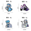 4Pcs Cute Girls Enamel Pins Set Anime Frieren Beyond Journey's End Himmel Fern Stark Brooch Badge Lapel Pin For Fans - Image 6