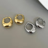 1 Pair Water Drop Geometric Earrings For Women Couples Minimalist Classic Hip Hop Ear Buckle Jewelry Accessories - Image 3