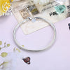 Shstone Silver 3mm 4mm Snake Chain 8 inches Basis Bracelet For Woman Charm Wedding Engagement Party Jewelry - Image 4