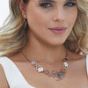 Simple Drip Oil Geometric Jewelry Sets for Women Accessories Necklace and Earrings Set Daily Party Prom Gift - Image 2