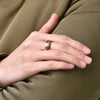 Domed Koa Wood Inlay Rings 8MM Gold Color Men Stainless Steel Rings for Wedding Engagement Jewelry Gift - Image 4
