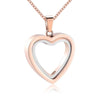 Glass Cremation Jewelry Necklace for Ashes Heart Memorial Lockets for Ashes Stainless Steel Keepsake Urn Ashes Pendants 4Colors - Image 8