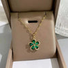Colorful Bling Cubic Zirconia Pendant Stainless Steel Necklace Neck Chain Shiny Jewelry For Women Gift - Image 10