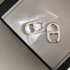 Stainless Steel Love Heart Hoop Earrings Women Metal Geometric Heart Hollow Ear Buckle Earrings Pig Nose Punk Jewlery Gift - Image 2