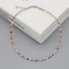 Simple Seed Beads Choker Korean Charm Colorful Handmade Pendant Necklace Women Jewelry Boho Beach Accessories - Image 16