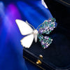 Romantic Purple Zircon Butterfly Brooches for Women Clothes Accessori Bow Dragonfly Ginkgo Leaf Broche Decorativo De Ropa - Image 19