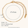Classic Stainless Steel Figaro Snake Chain Bracelets for Women Cuban Twist Gold Color Link Bracelet Woman Gifts Jewelry 16+5cm - Image 12