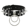 1Pc Harajuku Gothic Spike Rivet Star Necklaces Collares Hip Hop Rock Black Bowknot PU Lace Leather Sexy Y2K Girl Choker Jewelry - Image 13