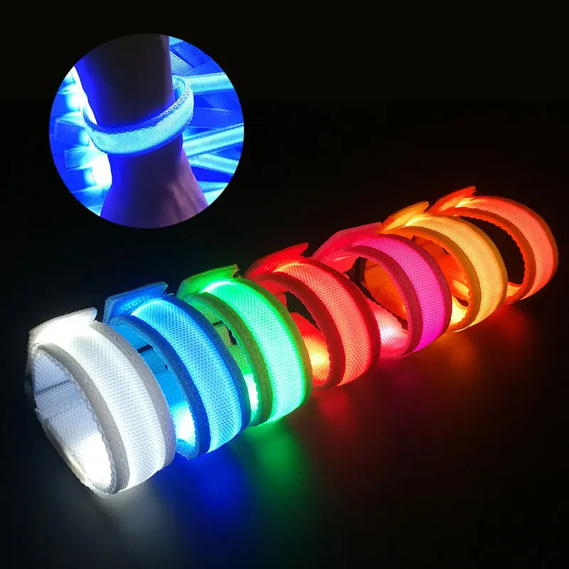 Yomdid Led Luminous Bracelet Concert Party Bar Luminous Bracelet LED Luminous Sports Wrist Strap Perform Bar Party Supplies - Image 1