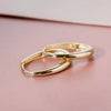 Simple Gold-Tone Hoop Earrings for Everyday Wear - Image 9