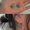 Y2K Gothic Pentagram Pendant Earrings Punk Earrings Removable Simple Earrings Hip Hop Korean Star Earrings for Women Jewelry2025 - Image 1