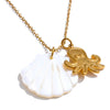 Summer Ocean Style Shell Starfish Conch Pendant Necklace Gold Color Plated Charm Jewelry Gift - Image 9