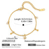Zircon Droplet Pendant Necklace Ring Bracelet Earrings Set For Women Gold Pvd Plated Stainless Steel Jewelry - Image 8