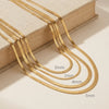 Stainless Steel Snake Chain Necklace in 2 mm to 5 mm Widths - Image 15