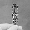 Nordic Viking Warrior Spear Necklace Men Punk Celtic Knot Amulet Pendant Necklace Vintage Hip Hop Biker Viking Jewelry - Image 3