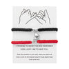 Magnetic Heart Couple Bracelets Set of 2 Braided Rope - Image 34
