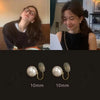 Copper Pressure Earrings Gold Color Rhinestone Spiral Cartilage Ear Cuff Lightweight Silver Color Clip on Compression Earring - Image 10