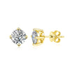 Test Passed Studs Earrings for Men Women Silver Platinum Plated Bride Wedding Lab Diamond Studs - Image 9