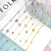 Stainless Steel Thin Round Snake Bracelet Beans Ovals Beads Charm Wristband Korean Jewelry Adjustable No Fade - Image 6