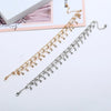 Summer Beach Foot Chain Jewelry For Women Gold Silver Color Shiny Rhinestones Ankle Bracelets Anklet - Image 2