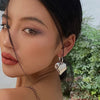 Heart Shape Hoop Earrings Asymmetric Big Earrings for Women Gold Color Party Jewelry Girl Chic Gift - Image 2