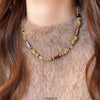 Sun Star Zircon Necklace for Women Vintage Leather Necklace Double Layered Pendant Chain Choker Jewelry - Image 7