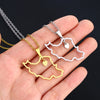 Islamic Republic of Iran Map Pendant Necklace Stainless Steel Gold/Silver Color Men Women Country Map Jewelry Gift - Image 5
