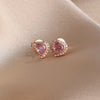 Charm Silver Moon Flower Snowflake Colorful Love Earrings, Suitable for European Women's Valentine's Day Jewelry Gifts - Image 17