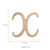 English Letters A K D Pearl Brooches Lapel Pins Female Corsage Jewelry Gifts for Women Accessories - Image 13