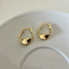 Zinc Alloy Drop Hoop Earrings in Gold-Tone and Silver-Tone Styles - Image 10