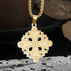 Vintage Nordic Celtic Knot Pattern Cross Necklace Pendant for Men Stainless Steel Chain Jewelry Amulet Necklace - Image 10