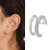 Bohemian Gold Color No Piercing Crystal Rhinestone Leaves Ear Cuff Earrings for Women Wedding Jewelry - Image 22