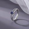 Silver Open Finger Ring Flower Leaf Design Green Golden Vintage Stackable For Women Girl Jewelry Gift - Image 32