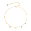 Stainless Steel White Zircon Women's Chain Anklets Minimalist Beach Holiday Dainty Anklet Jewelry Gift To Girls - Image 10