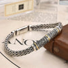 Hand-woven keel men's bracelet retro creative personality niche couple gift - Image 2