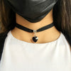 Vintage Sexy Heart Charm Gothic Collar Necklace Gothic Heart Lock Harajuku Women Gift Black Leather Punk Choker Necklace - Image 15