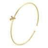 Gold Plated Micro-Set Zirconia 26 Letters A-Z Simple Unisex Bracelet Lucky Letters Bracelet Golden - Image 25